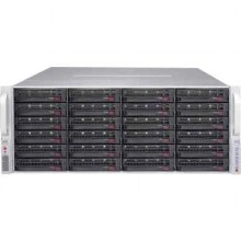 Корпус SuperMicro CSE-847E1C-R1K28JBOD, 4U, 44 x 3.5" HDD, 2 x 1280 Вт, Single SAS3