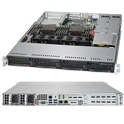 Корпус SuperMicro SC815TQC-R706WB2 1U
