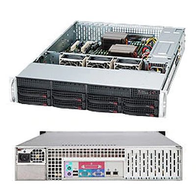 Supermicro SC825TQ-600LPB корпус серверный 2U Supermicro SC825TQ-600LPB корпус серверный 2U