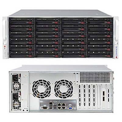 Supermicro SC846BE16-R920B корпус серверный 4U Supermicro SC846BE16-R920B корпус серверный 4U