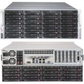 Корпус SuperMicro SC847BE1C4-R1K23LPB 4U, 1200 Вт, 36 x 3.5" hot-swap SAS/SATA, SES3