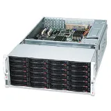 Корпус SuperMicro SC847E16-R1K28LPB 4U, 1280 Вт, Low Profile, Black