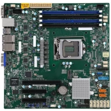 Материнская плата SUPERMICRO MBD-X11SSH-LN4F-B mATX LGA1151 Intel C236