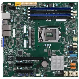 Материнская плата SUPERMICRO MBD-X11SSH-LN4F-B mATX LGA1151 (СУПЕРМИКРО) Материнская плата SUPERMICRO MBD-X11SSH-LN4F-B mATX LGA1151 (СУПЕРМИКРО)
