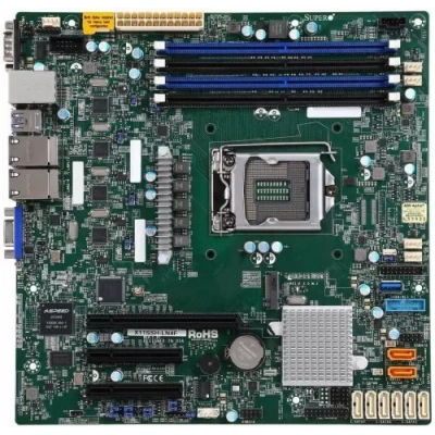 Материнская плата SUPERMICRO MBD-X11SSH-LN4F-B mATX LGA1151 Материнская плата SUPERMICRO MBD-X11SSH-LN4F-B mATX LGA1151