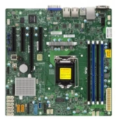 Материнская плата Micro-ATX SUPERMICRO MBD-X11SSM-F-B
