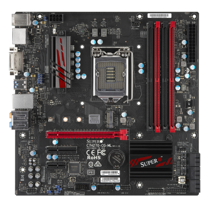 SuperMicro MBD-C7H270-CG-ML-O — материнская плата microATX SuperMicro MBD-C7H270-CG-ML-O — материнская плата microATX