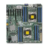 Материнская плата Supermicro MBD-X10DRH-CT-O E-ATX, Intel C612, DDR4, 64 ГБ