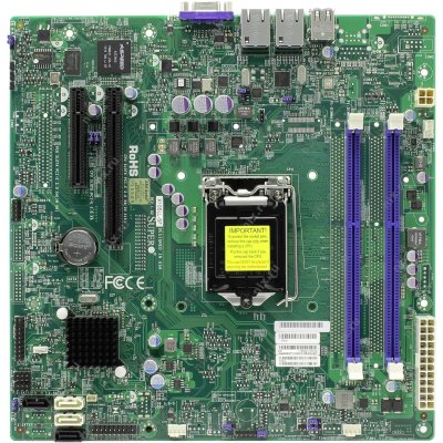 SuperMicro MBD-X10SLL-SF-O — материнская плата Micro ATX