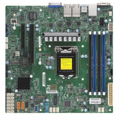 Материнская плата SuperMicro MBD-X11SCH-LN4F-O Материнская плата SuperMicro MBD-X11SCH-LN4F-O