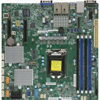 Материнская плата SuperMicro MBD-X11SSH-CTF-O Материнская плата SuperMicro MBD-X11SSH-CTF-O