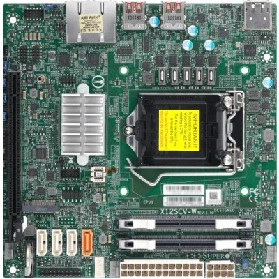 Материнская плата SUPERMICRO X12SCV-W MBD-X12SCV-W