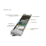 Микроблейд-платформа MicroBlade MBI-311A-1T2N