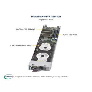 Платформа MicroBlade MBI-6118D-T2H SUPERMICRO MBI-6118D-T2H (СУПЕРМИКРО) Платформа MicroBlade MBI-6118D-T2H SUPERMICRO MBI-6118D-T2H (СУПЕРМИКРО)