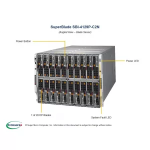 Блейд-платформа SBI-4129P-C2N SUPERMICRO SBI-4129P-C2N (СУПЕРМИКРО) Блейд-платформа SBI-4129P-C2N SUPERMICRO SBI-4129P-C2N (СУПЕРМИКРО)