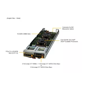 Платформа SuperBlade SBI-421E-1T3N Supermicro SBI-421E-1T3N (СУПЕРМИКРО) Платформа SuperBlade SBI-421E-1T3N Supermicro SBI-421E-1T3N (СУПЕРМИКРО)