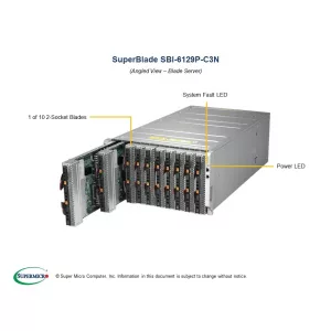 Платформа Blade Supermicro SBI-6129P-C3N (СУПЕРМИКРО) Платформа Blade Supermicro SBI-6129P-C3N (СУПЕРМИКРО)