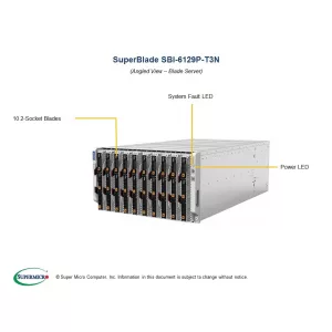 Платформа Blade Supermicro SBI-6129P-T3N (СУПЕРМИКРО) Платформа Blade Supermicro SBI-6129P-T3N (СУПЕРМИКРО)