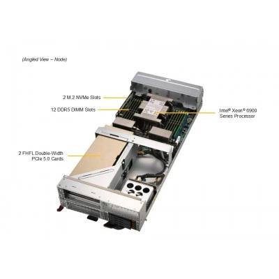 Платформа SuperBlade SBI-612BA-5NE34 SUPERMICRO SBI-612BA-5NE34 Платформа SuperBlade SBI-612BA-5NE34 SUPERMICRO SBI-612BA-5NE34