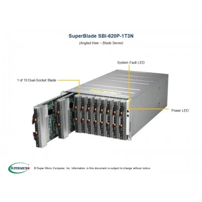 Серверная платформа SuperBlade SBI-620P-1T3N Supermicro Серверная платформа SuperBlade SBI-620P-1T3N Supermicro