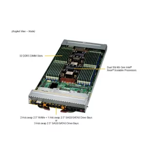 Blade SBI-621E-1C3N Supermicro (СУПЕРМИКРО) Blade SBI-621E-1C3N Supermicro (СУПЕРМИКРО)