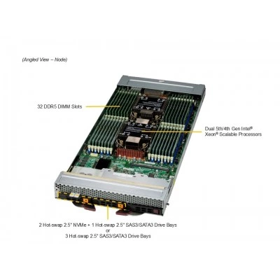 Blade SBI-621E-1C3N Supermicro Blade SBI-621E-1C3N Supermicro