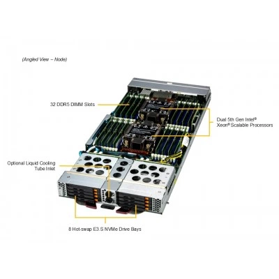 Салазка SuperBlade SBI-621E-1NE38 SUPERMICRO SBI-621E-1NE38 Салазка SuperBlade SBI-621E-1NE38 SUPERMICRO SBI-621E-1NE38