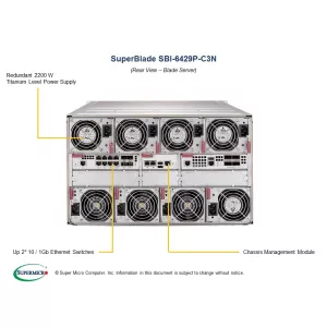 Blade-платформа Supermicro SBI-6429P-C3N (СУПЕРМИКРО) Blade-платформа Supermicro SBI-6429P-C3N (СУПЕРМИКРО)