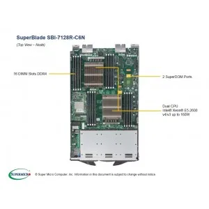 Блейд-платформа Supermicro SBI-7128R-C6N (СУПЕРМИКРО) Блейд-платформа Supermicro SBI-7128R-C6N (СУПЕРМИКРО)