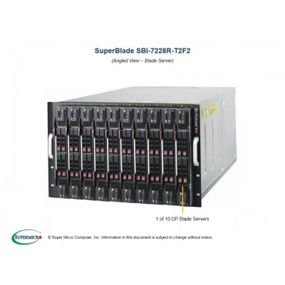 Платформа Blade Supermicro SBI-7228R-T2F2 Платформа Blade Supermicro SBI-7228R-T2F2