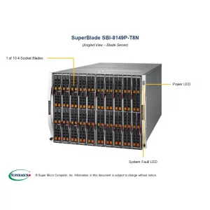Blade-платформа Supermicro SBI-8149P-T8N (СУПЕРМИКРО) Blade-платформа Supermicro SBI-8149P-T8N (СУПЕРМИКРО)