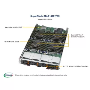 Blade-платформа Supermicro SBI-8149P-T8N (СУПЕРМИКРО) Blade-платформа Supermicro SBI-8149P-T8N (СУПЕРМИКРО)