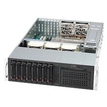 Корпус Supermicro SC835TQ-R920B, 3U, E-ATX, 7 слотов, 2 x 920 Вт