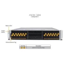 Сервер хранения Supermicro SSG-222B-NE3X24R (СУПЕРМИКРО) Сервер хранения Supermicro SSG-222B-NE3X24R (СУПЕРМИКРО)
