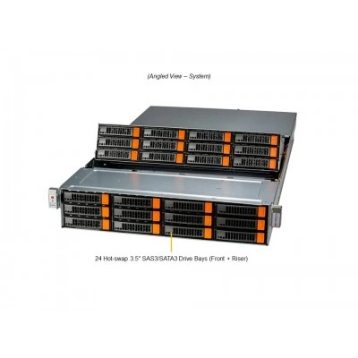 Сервер хранения Supermicro SSG-521E-E1CR24H Сервер хранения Supermicro SSG-521E-E1CR24H