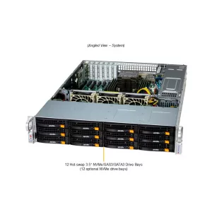 Сервер хранения Supermicro SSG-522B-ACR12H (СУПЕРМИКРО) Сервер хранения Supermicro SSG-522B-ACR12H (СУПЕРМИКРО)