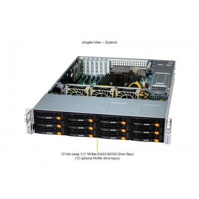 Сервер хранения Supermicro SSG-522B-ACR12H Сервер хранения Supermicro SSG-522B-ACR12H