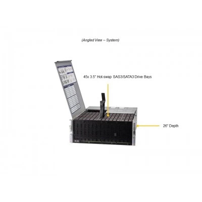 Сервер хранения Supermicro SSG-540P-E1CTR45H Сервер хранения Supermicro SSG-540P-E1CTR45H