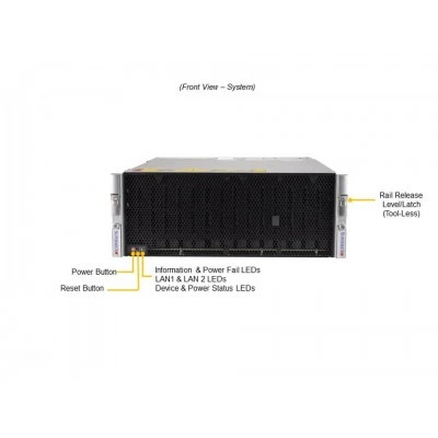 Сервер хранения Supermicro SSG-540P-E1CTR45H Сервер хранения Supermicro SSG-540P-E1CTR45H