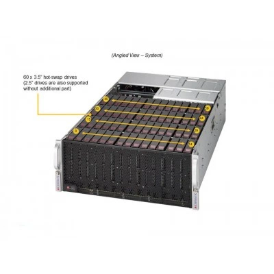 Сервер хранения Supermicro SSG-540P-E1CTR60L Сервер хранения Supermicro SSG-540P-E1CTR60L
