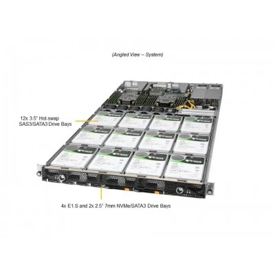 Серверная платформа SUPERMICRO Supermicro SSG-610P-ACR12N4H | 1U MegaDC Server SSG-610P-ACR12N4H-EU Серверная платформа SUPERMICRO Supermicro SSG-610P-ACR12N4H | 1U MegaDC Server SSG-610P-ACR12N4H-EU