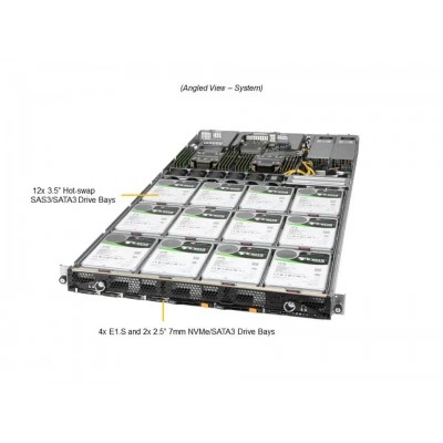 Сервер Supermicro SSG-610P-ACR12N4H Сервер Supermicro SSG-610P-ACR12N4H