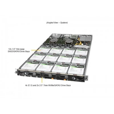 1U сервер хранения SUPERMICRO SSG-610P-ACR12N4L 1U сервер хранения SUPERMICRO SSG-610P-ACR12N4L