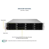 Серверная платформа SuperStorage 6129P-ACR12N4L SUPERMICRO SSG-6129P-ACR12N4L
