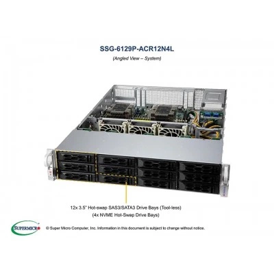 Серверная платформа SuperStorage 6129P-ACR12N4L SUPERMICRO SSG-6129P-ACR12N4L Серверная платформа SuperStorage 6129P-ACR12N4L SUPERMICRO SSG-6129P-ACR12N4L