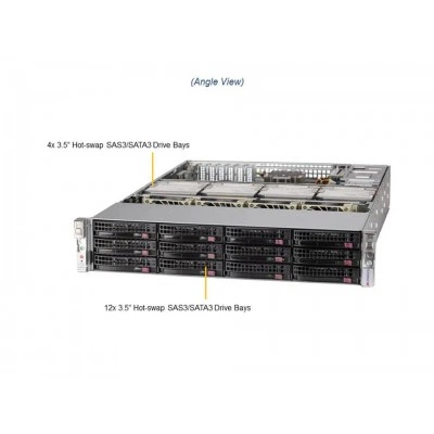 Сервер хранения Supermicro SSG-620P-ACR16H Сервер хранения Supermicro SSG-620P-ACR16H