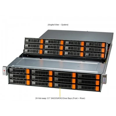 Сервер хранения Supermicro SSG-620P-E1CR24H Сервер хранения Supermicro SSG-620P-E1CR24H