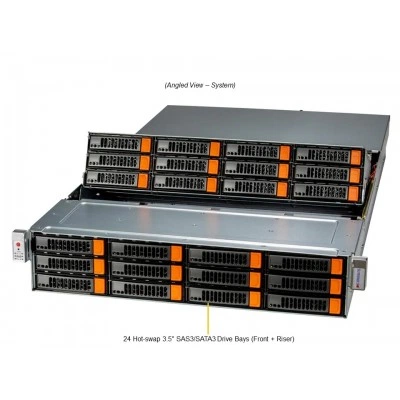 Сервер хранения данных Supermicro SSG-620P-E1CR24L Сервер хранения данных Supermicro SSG-620P-E1CR24L