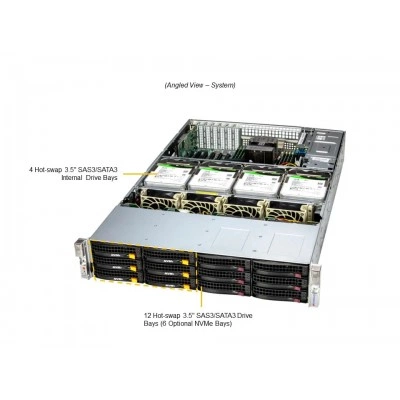 Сервер хранения Supermicro SSG-621E-ACR16H Сервер хранения Supermicro SSG-621E-ACR16H