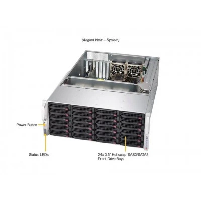 Сервер хранения данных Supermicro SSG-640P-E1CR24L Сервер хранения данных Supermicro SSG-640P-E1CR24L
